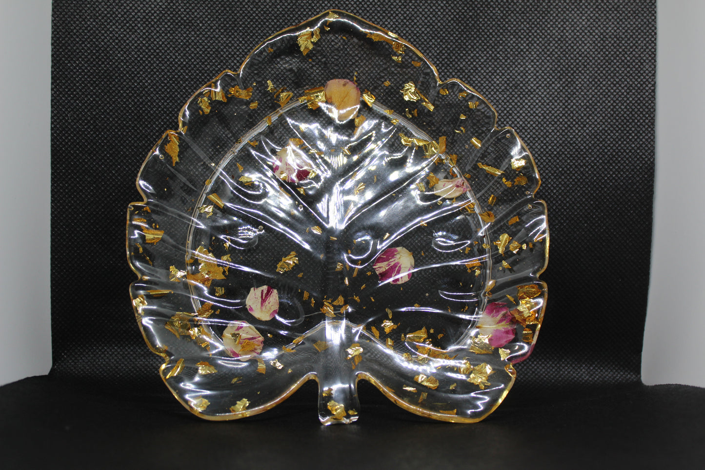 Vide poche Feuille plate