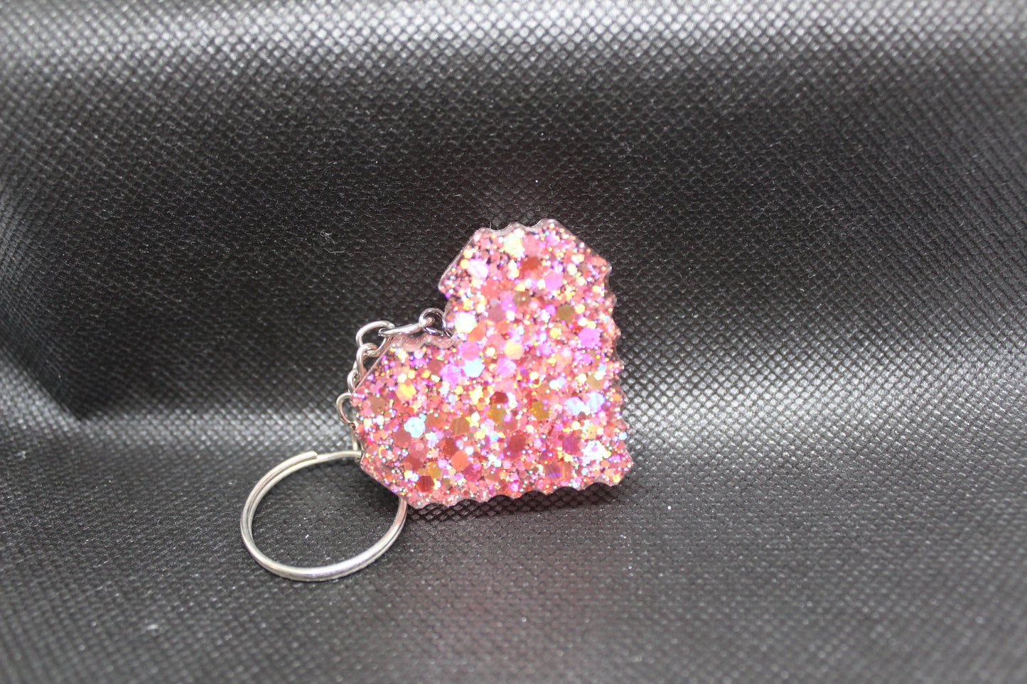 Porte clé coeur 3 D