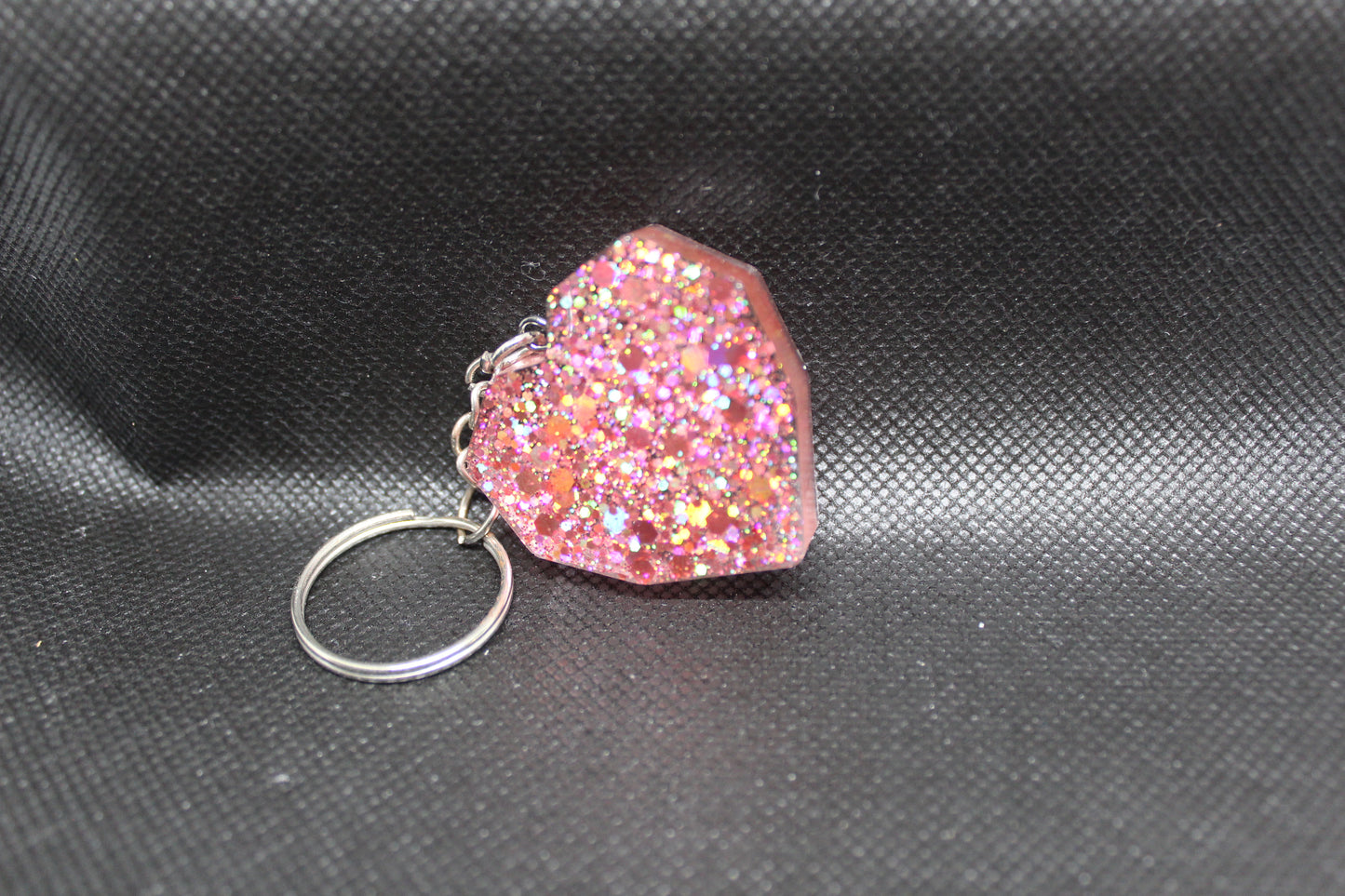 Porte clé coeur 3 D